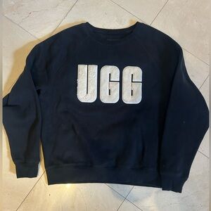 Madeline Fuzzy Logo Ugg Crewneck